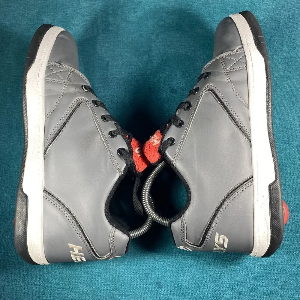 Size 7 - Men’s Heelys gray shoes